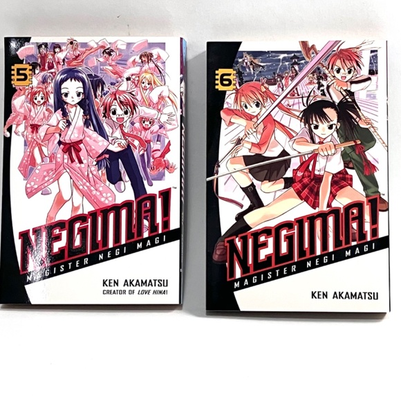 Negima! Magister Negi Magi Manga series by Ken Akamatsu - Volumes 1 through 9 - Picture 4 of 12